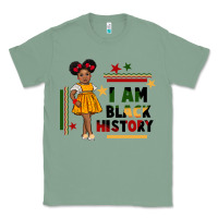 Sage i am black history black girl peekaboo juneteenth Classic Tee - CowGirlArtShop