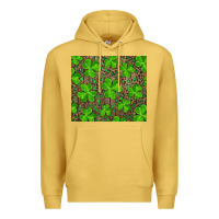 Antique Gold Saint Patricks Day Shamrock And Leopard Premium Hoodie - RanaPortraitStore