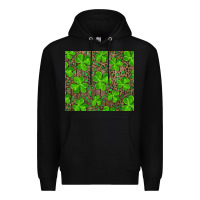 Black Saint Patricks Day Shamrock And Leopard Premium Hoodie - RanaPortraitStore