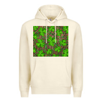 Sandshell Saint Patricks Day Shamrock And Leopard Premium Hoodie - RanaPortraitStore