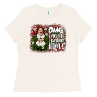 Bone the elf omg santa Ladies Tee - CowGirlArtShop