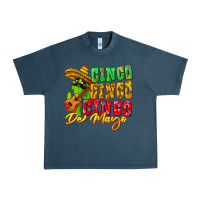 Midnight Navy Cinco cinco de mayo Urban Heavy Tee - FaDigitalArtStudio