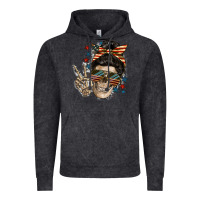 Vintage Black American Mother skull Mother's Day Vintage Hoodie - FaDigitalArtStudio