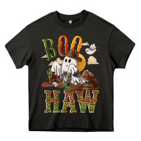 Asphalt Boo haw Heavy Core Tee - NancyCooperArtShop