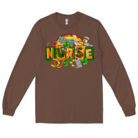 Chestnut nurse st patricks Long Sleeve Tee - FaDigitalArtStudio