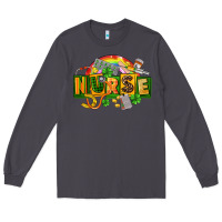 Smoke nurse st patricks Long Sleeve Tee - FaDigitalArtStudio