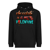 Black chocolate is my valentine Heavyweight Hoodie - AdoDesignShop