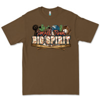 Cacao Small town big spirit Baseball Premium Tee - HowdyJamesFarm