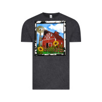 Vintage Black rustic western barn olivia Vintage Tee - OliviaCreatesArt
