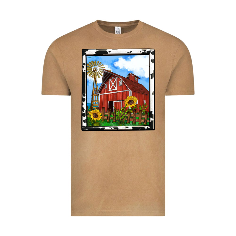Rustic Western Barn Olivia Vintage Tee by OliviaCreatesArt | Teevron