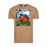 Vintage Coffee rustic western barn olivia Vintage Tee - OliviaCreatesArt