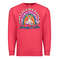 Cardinal easter egg bunny rainbow Premium Sweatshirt - AdoDesignShop