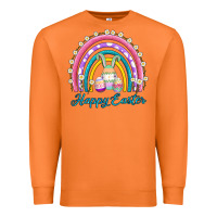 Carrot easter egg bunny rainbow Premium Sweatshirt - AdoDesignShop