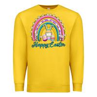 Lemon easter egg bunny rainbow Premium Sweatshirt - AdoDesignShop