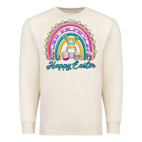 Sandshell easter egg bunny rainbow Premium Sweatshirt - AdoDesignShop