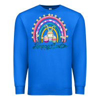 True Royal easter egg bunny rainbow Premium Sweatshirt - AdoDesignShop