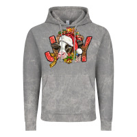 Cloud Rock joy christmas with cow bbs Vintage Hoodie - BundleAndBundleShop