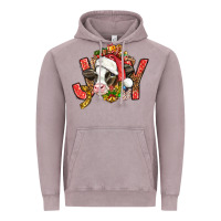 Vintage Zinc joy christmas with cow bbs Vintage Hoodie - BundleAndBundleShop