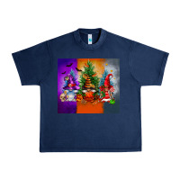 Navy halloween gnomes Urban Heavy Tee - FaDigitalArtStudio