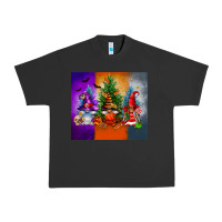 Pigment Black halloween gnomes Urban Heavy Tee - FaDigitalArtStudio
