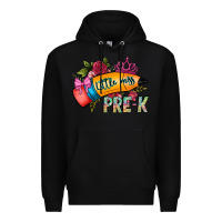 Black little miss prek Premium Hoodie - CowhideDigitalArt