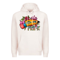 Pale Pink little miss prek Premium Hoodie - CowhideDigitalArt