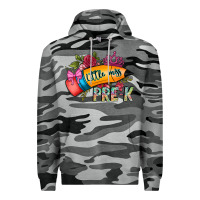 Slate Camo little miss prek Premium Hoodie - CowhideDigitalArt