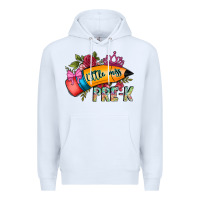 White little miss prek Premium Hoodie - CowhideDigitalArt