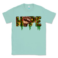 Seafoam hope juneteenth Classic Tee - CowGirlArtShop