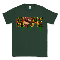 Sports Green hope juneteenth Classic Tee - CowGirlArtShop