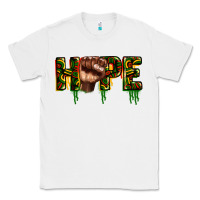 White hope juneteenth Classic Tee - CowGirlArtShop