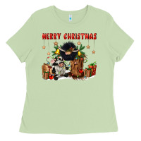 Matcha merry christmas Ladies Tee - CowGirlArtShop