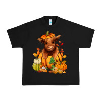 Black Fall Autumn heifer pumpkin Urban Heavy Tee - RanaPortraitStore