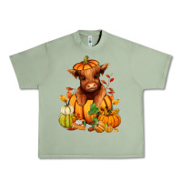 Oil Green Fall Autumn heifer pumpkin Urban Heavy Tee - RanaPortraitStore