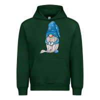 Forest Green winter gnome Urban Hoodie - JahusDesignShop