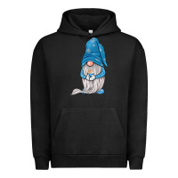 Pigment Black winter gnome Urban Hoodie - JahusDesignShop