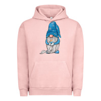 Pigment Salmon winter gnome Urban Hoodie - JahusDesignShop