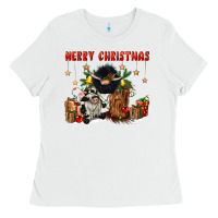 Merry Christmas Ladies Tee | Teevron