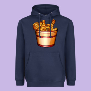 Nugget And Nuggets Basket Heavyweight Hoodie Designed By Adodesignshop
