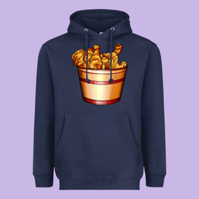 Nugget And Nuggets Basket Heavyweight Hoodie Designed By Adodesignshop