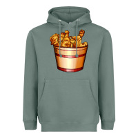 Sage nugget and nuggets basket Heavyweight Hoodie - AdoDesignShop