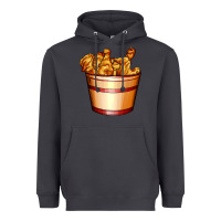 Smoke nugget and nuggets basket Heavyweight Hoodie - AdoDesignShop