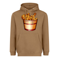 Toasted Coconut nugget and nuggets basket Heavyweight Hoodie - AdoDesignShop