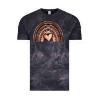 Cloud Black melanin rainbow Vintage Tee - OliviaCreatesArt