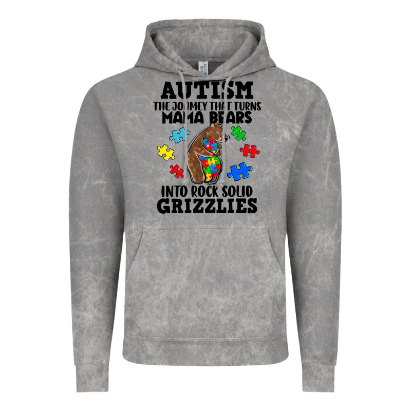 Autism Grizzlies Vintage Hoodie by FaDigitalArtStudio | Teevron