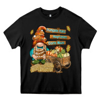 Black Pumpkin patch hayrides and corn maze Heavy Core Tee - NancyCooperArtShop