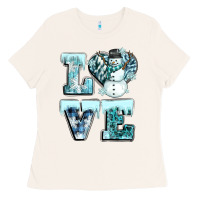 Bone love winter Ladies Tee - CowGirlArtShop