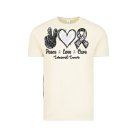 Vintage Arctic Peace Love Cure Carcinoid Cancer Vintage Tee - Jasminsmagicworld