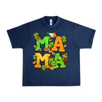 Navy St. Patrick's Day mama Urban Heavy Tee - OliviaCreatesArt