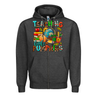 Charcoal Heather christmas jolly teachers Zipper Hoodie - AdoDesignShop